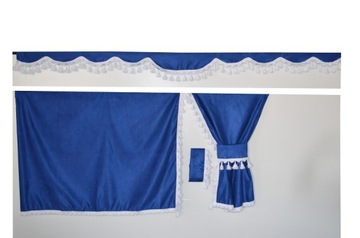 ЗАНАВЕСКА ДЛЯ ГРУЗОВИКА - SCANIA ДО 2017 ГОДА + КРЮКИ