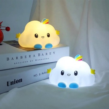 Силиконовый ночник RGB LED облако