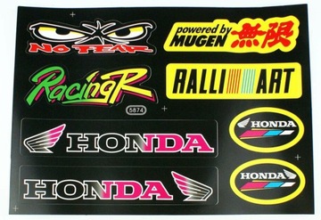 NAKLEJKI TUNING 44,5X31,5 XY-3013 HONDA
