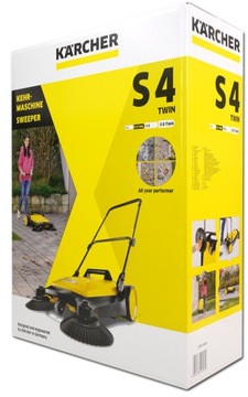 РУЧНАЯ ПОДМЕТАЛЬНАЯ МАШИНА ДЛЯ ЛИСТЬЕВ KARCHER S4 TWIN