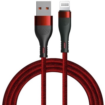 SZYBKI MOCNY KABEL LIGHTNING do IPHONE 8 X XR 11 12 13 14 SE 2020 2022 Pro