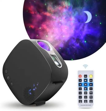 Звезды, небо и космический проектор с Bluetooth-динамиком, мега ЧЕРНЫЙ эффект