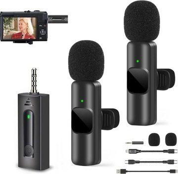 БЕСПРОВОДНОЙ МИНИ-МИКРОФОН LAVEL USB-C ДЛЯ КАМЕРЫ ДЛЯ НОУТБУКА IOS ANDROID