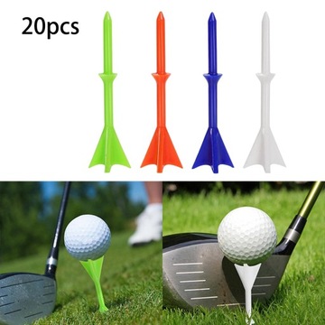 20 подставок для гольфа с держателями для мячей для гольфа для тренировочного поля