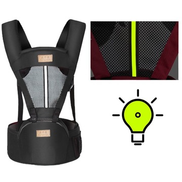 МНОГОФУНКЦИОНАЛЬНЫЙ ПЕРЕДОВОЧНЫЙ РЕМЕНЬ ЭРГОНОМИЧНЫЙ НАБЕДРЕННЫЙ РЕМЕНЬ 25 КГ СПЕРЕДИ