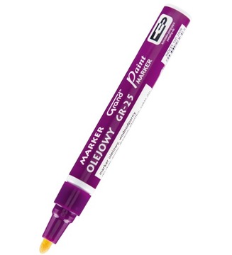 Marker olejowy Grand GR-25 mazak 1,8-2,8 mm fiolet