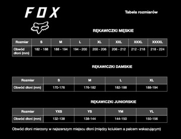 Велосипедные перчатки FOX L черные
