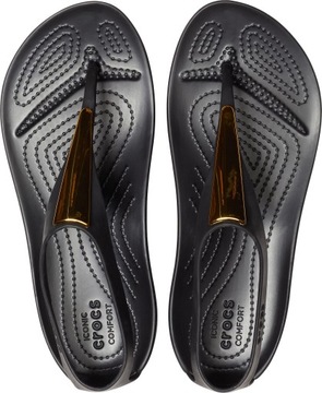 Crocs Serena Metallic Flip japonki 206420 W5 34-35