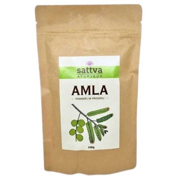 AMLA zioła w proszku do włosów 100g sattva