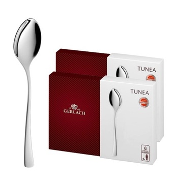 GERLACH TUNEA ŁYŻECZKI DO HERBATY POŁYSK / 12 EL
