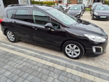 Peugeot 308 I SW Facelifting 2.0 HDI FAP 150KM 2013 Peugeot 308 Piekny czarny 2.0 HDI 220 tys km z Niemiec zarejestrowany gwar, zdjęcie 10