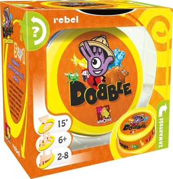 Dobble Zwierzaki - gra karciana, spostrzegawczość