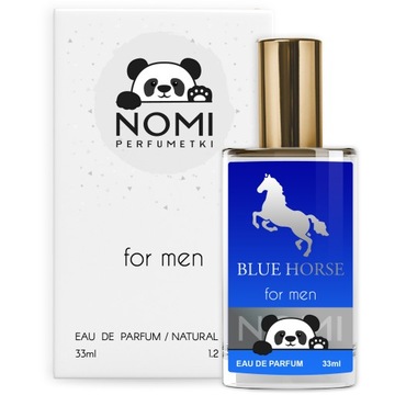 NOMI PERFUMY MĘSKIE PERFUMETKI BLUE HORSE 33ML EDP