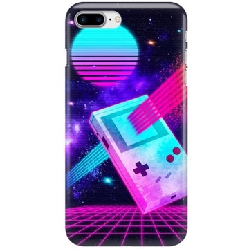 ETUI do iPHONE 7 PLUS Cyber Punk Neon City Wzory