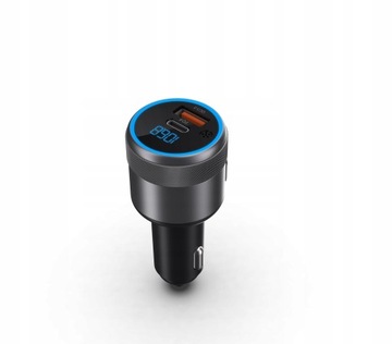 TRANSMITER FM BLUETOOTH USB TYP C QC 3.0 + PD BASS