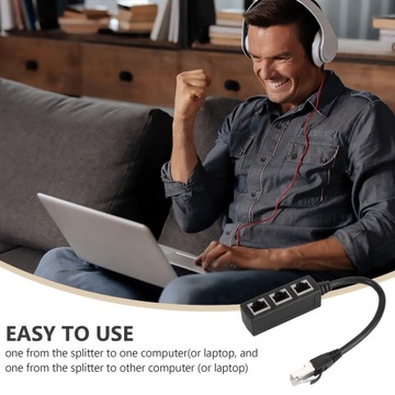 WTYCZKA SIECI LAN KABEL ROUTER ETHERNET ROZDZIELACZ