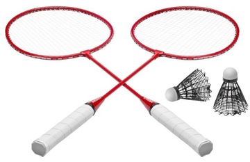 ПОЛНЫЙ ПОРТАТИВНЫЙ набор для БАДМИНТОНА в чемодане.