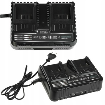 ДВОЙНОЕ ЗАРЯДНОЕ УСТРОЙСТВО DEDRA SAS+ALL DED7038V ИСТОЧНИК ПИТАНИЯ