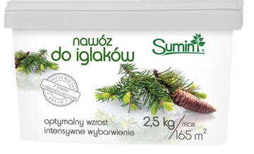 Nawóz pod tuje świerki sosny jałowce tui tuj świerków iglaków nawozy 2,5kg