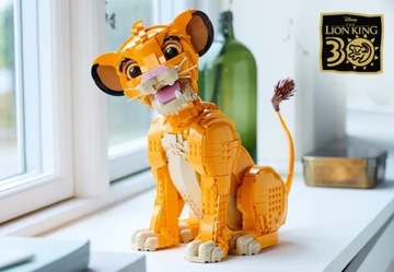 LEGO DISNEY KRÓL LEW - MŁODY SIMBA ZESTAW LEGO - 43247