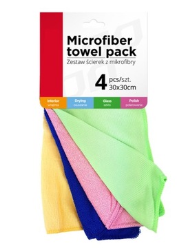 ŚCIERKI ŚCIERKA Z MIKROFIBRY SZMATKA 4 TYPY