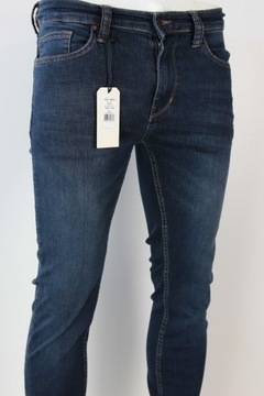 MUSTANG FRISCO SKINNY TAPERED SLIM SPODNIE JEANS _ W38 L32