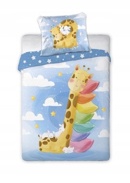 Pościel Dziecięca Żyrafa 010 FARO 100x135