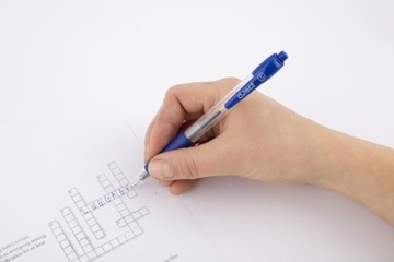 Ручка шариковая выдвижная D.RECT ​​294 синяя 12 шт.