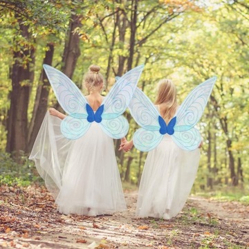Крылья феи, бабочка, косплей эльфа, маскировка + палочка