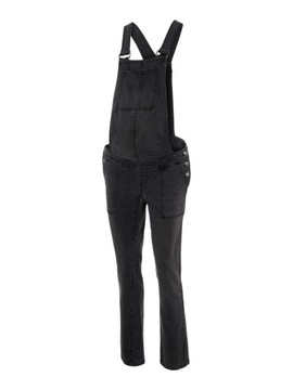 MAMA.LICIOUS MLFIA MATERNITY DUNGAREES, ogrodniczki ciążowe, szare, r.31/34