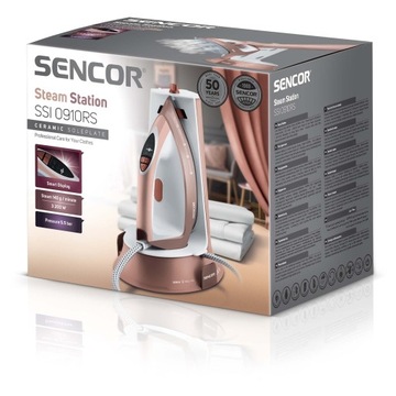 Утюг с парогенератором Sencor SSI 0910RS 3200W 5,5бар с функцией пожарного