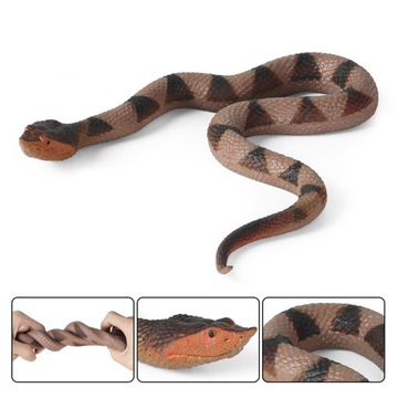 Реалистичная модель змеи, игрушка, страшная игрушка, игрушки для жизни, познавательные игрушки, модель животного