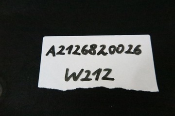 MERCEDES E W212 TLUMENÍ PODPOŘÍ KAPOTY A2126820026