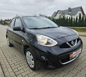 Nissan Micra IV Hatchback 5d Facelifting 1.2 80KM 2015 Nissan Micra 1.2i 80KM Zadbany SerwisRata450zł, zdjęcie 4