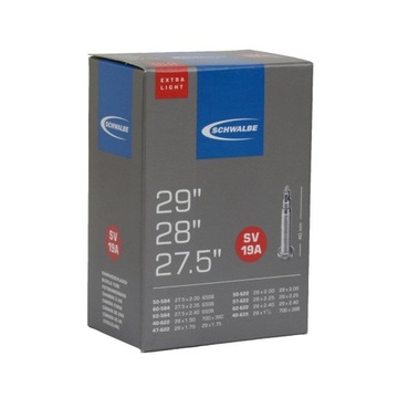 SCHWALBE SV19A Dętka Extra Light 140g presta 40mm