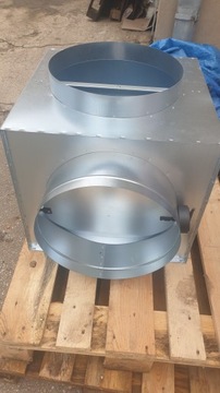 Skrzynka rozprężna 590 x 590 mm pod anemostat