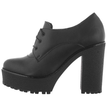 Buty Damskie Botki Altercore Trixie Vegan Czarne