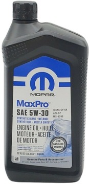 MOPAR 5W30 (0,946L) ms-6395 JEEP DODGE RAM