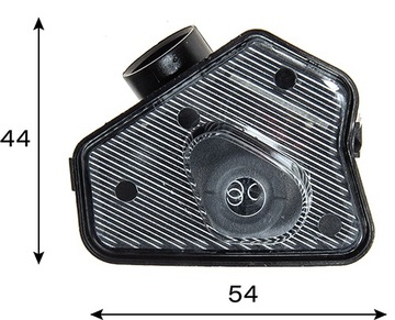 Светодиодный зеркальный проектор Mercedes CLS GLA W204 W212