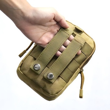 ТАКТИЧЕСКАЯ НАСТЕННАЯ СУМКА МУЖСКАЯ СУМКА НА ПОЯС ВОЕННАЯ С КАРМАНОМ MOLLE