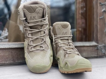 Высокие туфли LOWA Zephyr GTX Mid TF 42 оттенка зеленого