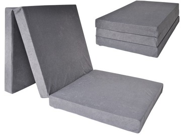 MATERAC ROZKŁADANY SKŁADANY+TORBA 70/195/8 pufa