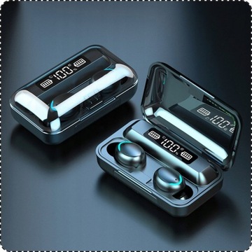 БЕСПРОВОДНЫЕ НАУШНИКИ-ВКЛАДЫШИ BLUETOOTH POWERBANK