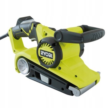 ЭЛЕКТРИЧЕСКАЯ ЛЕНТОЧНО-ШЛИФОВАЛЬНАЯ МАШИНА RYOBI EBS800V 800 Вт + 3 ШЛИФОВАЛЬНЫЕ ЛЕНТЫ.