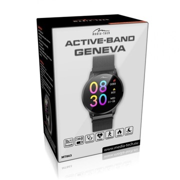 СМАРТ-ЧАСЫ ЖЕНСКИЕ МУЖСКИЕ ВОДОНЕПРОНИЦАЕМЫЕ ACTIVEBAND SPORT PULSE PRESSURE
