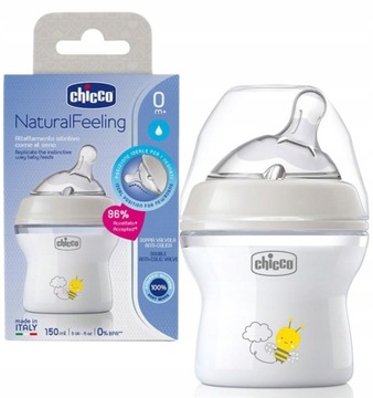 CHICCO BUTELKA ANTYKOLKOWA NATURAL FEELING 150ml