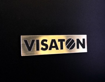 VISATON Logo 50 x13 mm Samoprzylepne