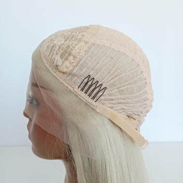 Парик LACE FRONT Блондин 40/55/80см 2 БЕСПЛАТНЫЕ шапочки