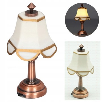 LAMPA DO DOMKU DLA LALEK KINKIET AKCESORIA 1:12