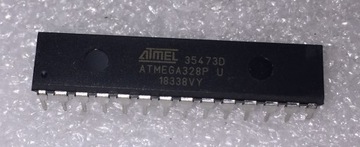 ATMEGA328PU mikrokontroler Atmel THT DIP28